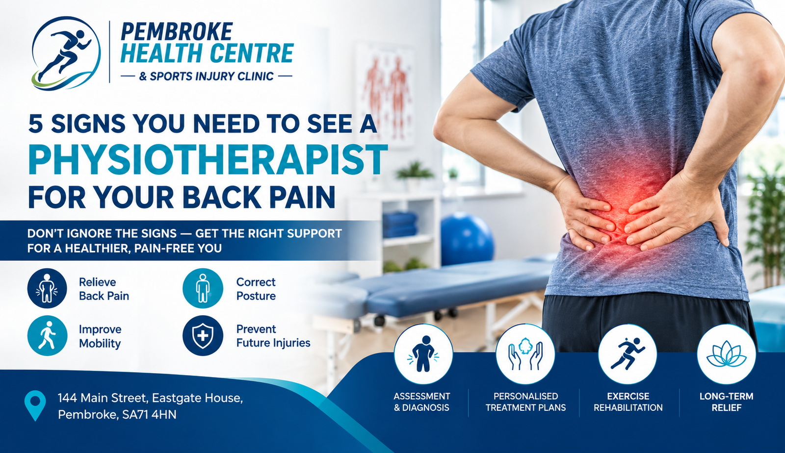 5 Signs You Need to See a Physiotherapist for Back Pain